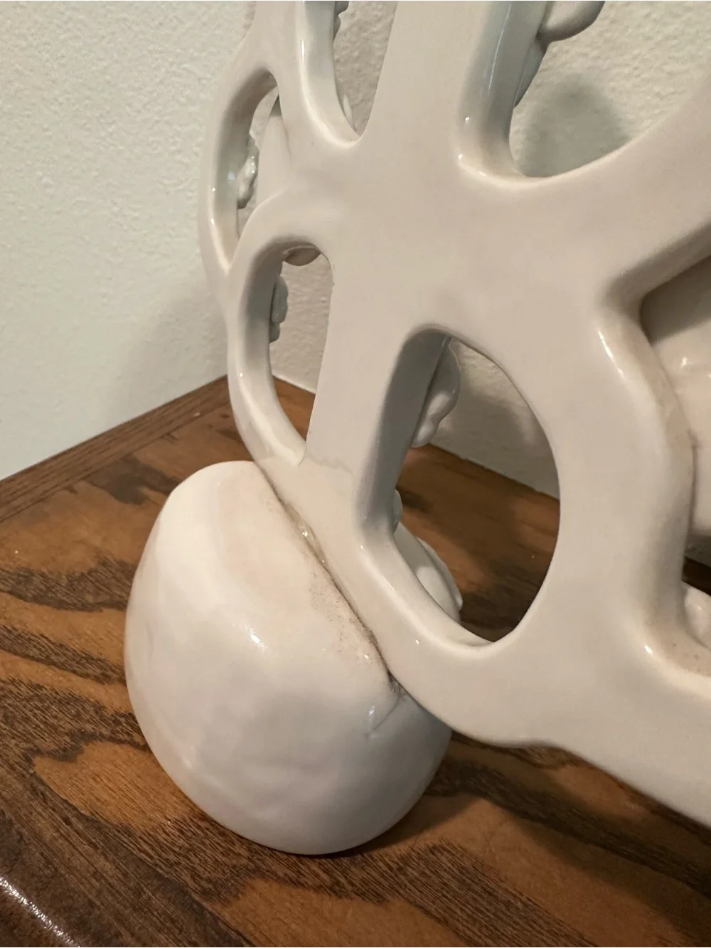 Francesca Kaye for Anthropologie Stoneware Candelabra